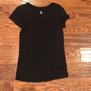 Slouchy black T-shirt